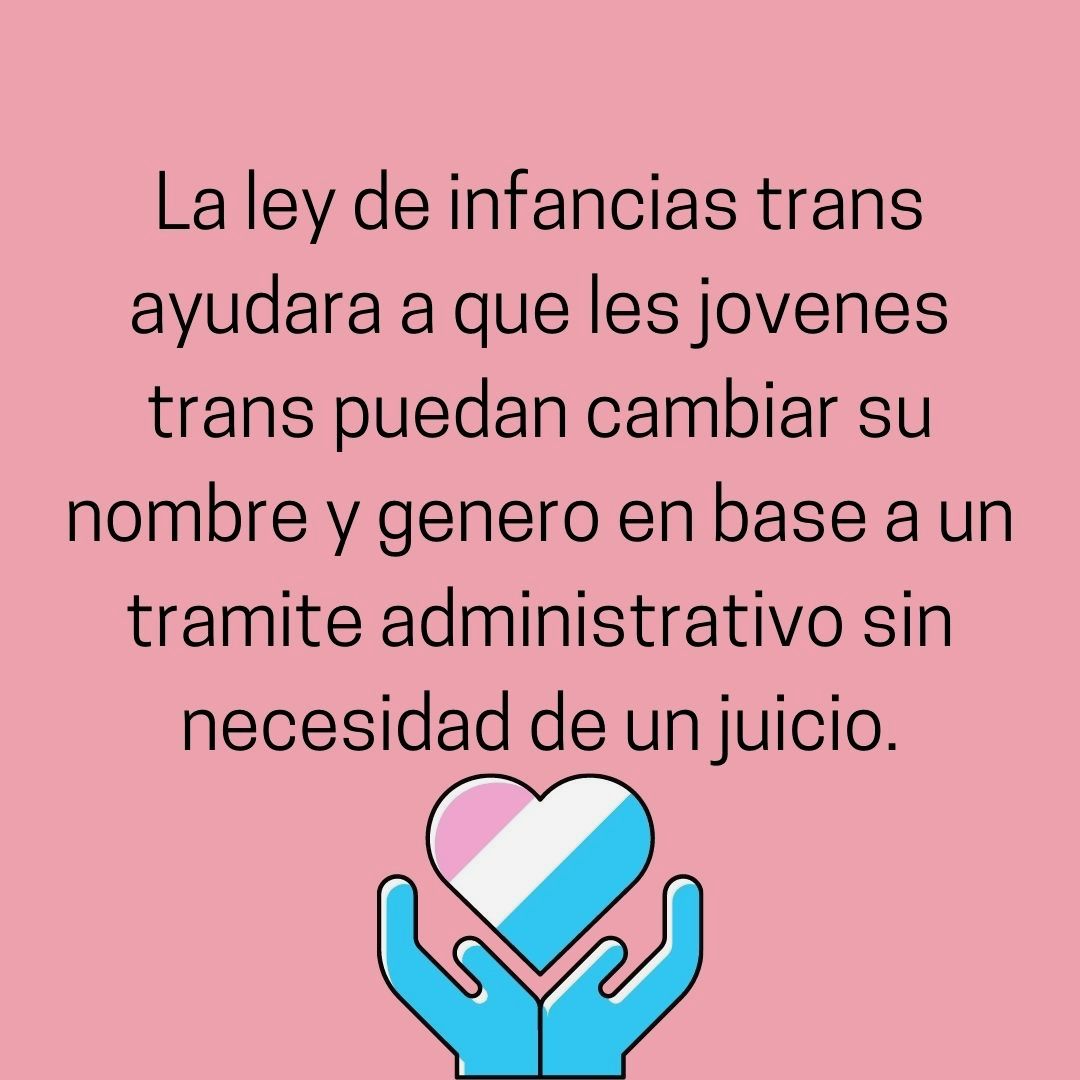 Ley de infancias trans